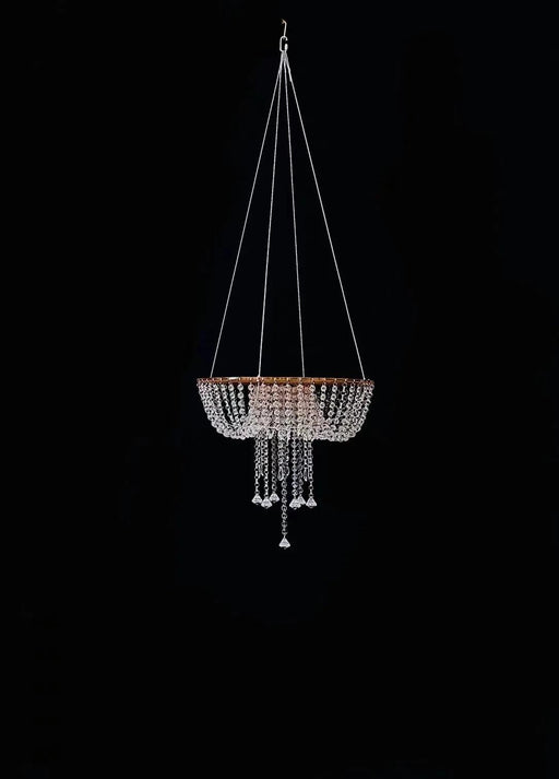 Elegant Crystal Chandelier Cake Swing Arch for Unforgettable Celebrations