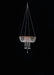 Elegant Crystal Chandelier Cake Swing Arch for Unforgettable Celebrations