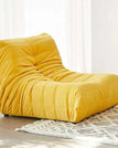 Bright yellow velvet / One Seat
