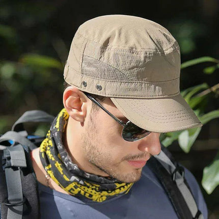 Men's Stylish Sun Protection Trucker Cap for Outdoor Adventures