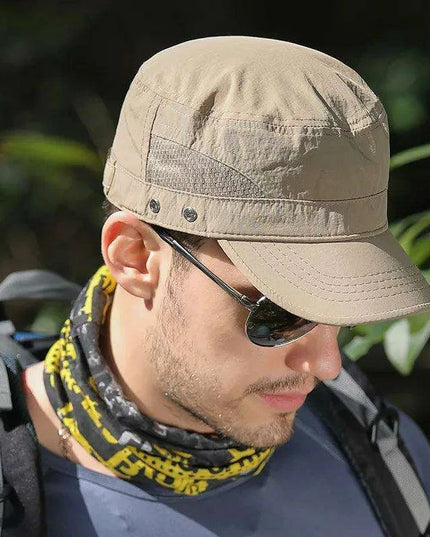Men's Stylish Sun Protection Trucker Cap for Outdoor Adventures