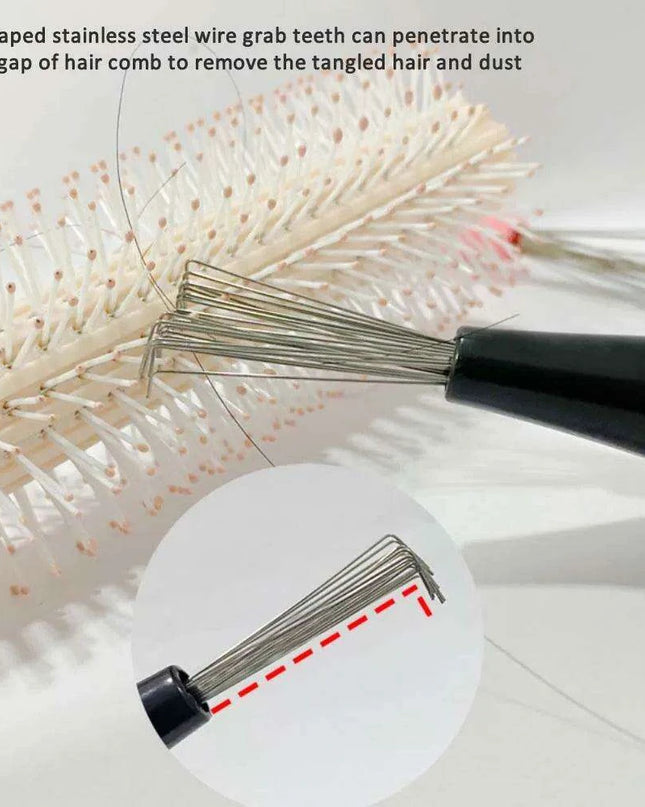 Hairbrush Care Made Easy - Essential Cleaning Tool for Effortless Maintenance