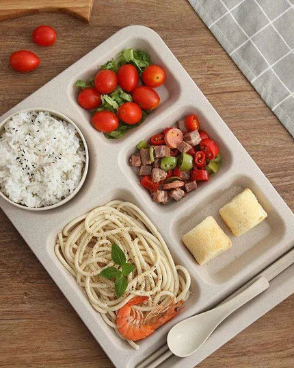 Cheerful Kids' Dining Adventure Set – Engaging Plates, Bowls, and Utensils for Young Eaters