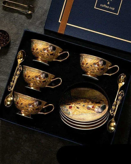 Luxurious European Bone China Tea Set - Elevate Your Tea Rituals