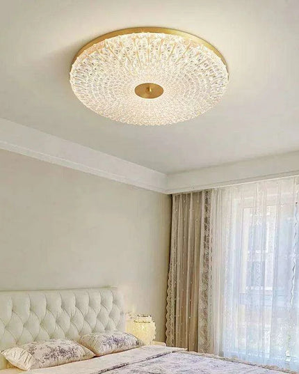 Chic LED Round Acrylic Ceiling Light for Luxurious Home Decor