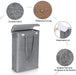 Stylish Waterproof Foldable Laundry Hamper - 45L Capacity with Lid