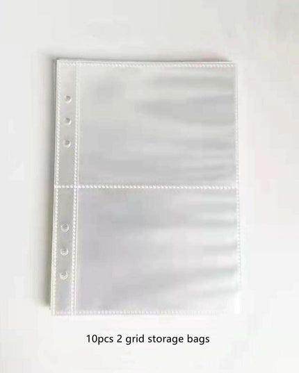 Adorable A5 Kawaii Biscuit Bear Photocard Organizer with Protective Dust Cover for Kpop Enthusiasts