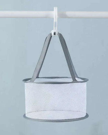 Versatile Compact Mesh Drying Rack: Ideal for Delicates and Knitwear - Space-Efficient Solution