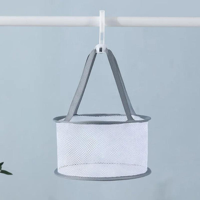Versatile Compact Mesh Drying Rack: Ideal for Delicates and Knitwear - Space-Efficient Solution