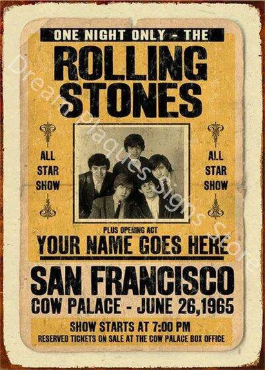 Legends of Rock Metal Wall Art - Timeless Decor for Music Enthusiasts and Entertainment Spaces