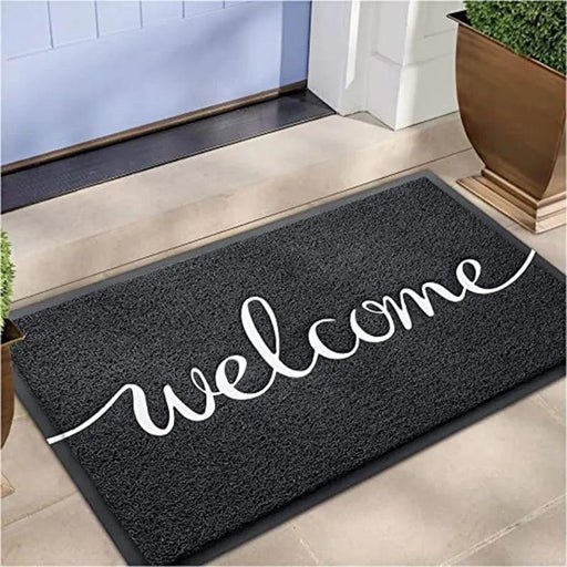 Welcome Mat for Stylish Homes | Durable 30"x17.5" Indoor/Outdoor Doormat"