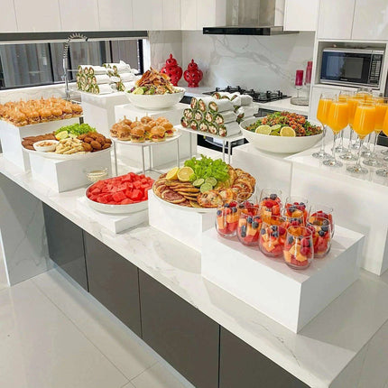 Elegant Metal Pastry Display Stand for Premium Events and Celebrations