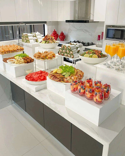 Elegant Metal Pastry Display Stand for Premium Events and Celebrations