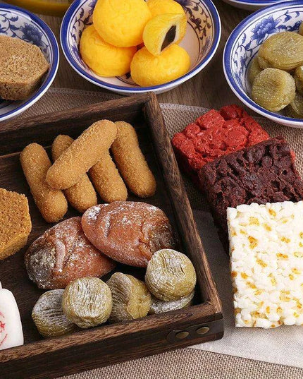 Whimsical Kawaii Mini Chinese Pastry Figurines - Adorable Collectible Delights