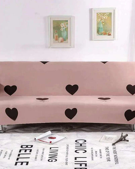 Svetanya Elegant Stretchable Slipcover for Armless Futon Sofas - Stylish Protection and Comfort