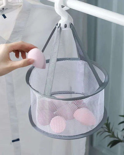 Versatile Compact Mesh Drying Rack: Ideal for Delicates and Knitwear - Space-Efficient Solution