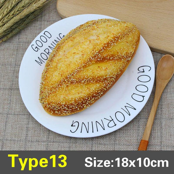 Elegant Artificial French Baguette Home Decor for Kitchen and Display