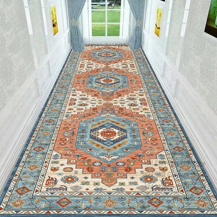 Retro Persian Long Runner Rug — Non-Slip, Boho Hallway Carpet | Très Élite