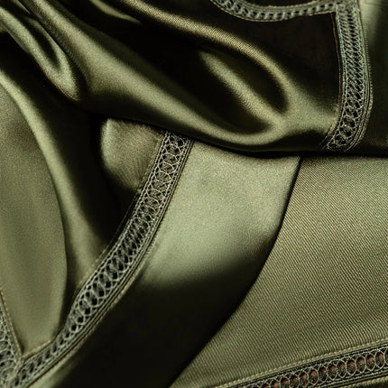 Premium Satin Silky Duvet Cover Set - Ultra Soft, Cooling