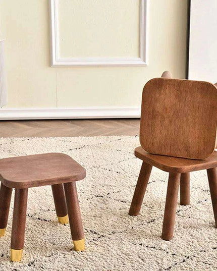 Stylish Solid Wood Stool - Versatile Seating Solution for All Ages