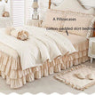cotton-padded Sheet B / Queen Size 4pcs / Flat Bedsheet