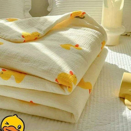 Cooling Lightweight Summer Comfort Quilt for Single Beds - Soft Air-Conditioning Blanket/Duvet