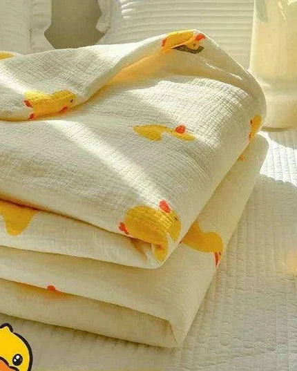 Cooling Lightweight Summer Comfort Quilt for Single Beds - Soft Air-Conditioning Blanket/Duvet