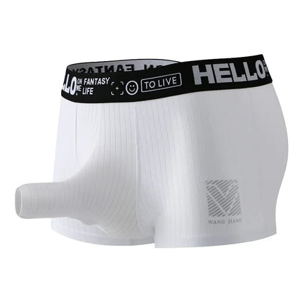 Teen Boys Elephant‑Trunk Style Cotton Boxer Underwear,Men Breathable Comfort Flat Briefs For Summer teen-boys-elephant-trunk-style-cotton-boxer-underwear-men-breathable-comfort-flat-briefs-for-summer