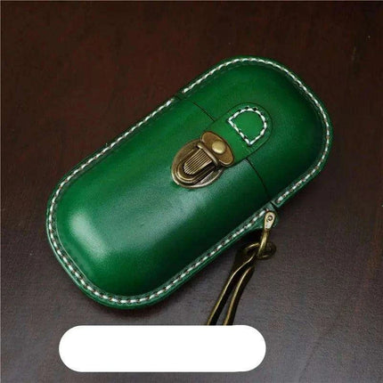 Premium Vintage Leather Eyewear Case: Your Ultimate Travel Accessory