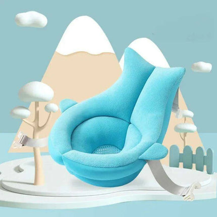 Deluxe Elevated Baby Bath Suspension Mat for Ultimate Newborn Comfort