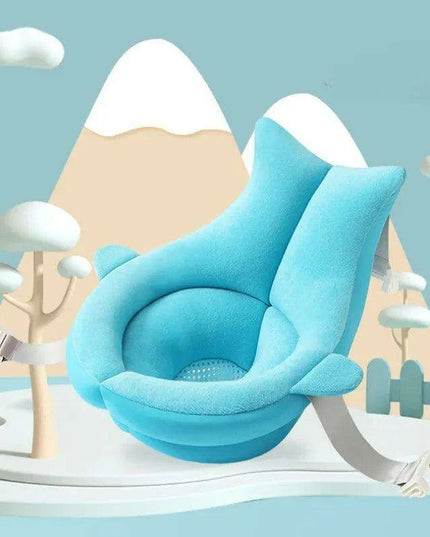 Deluxe Elevated Baby Bath Suspension Mat for Ultimate Newborn Comfort