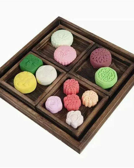 Whimsical Kawaii Mini Chinese Pastry Figurines - Adorable Collectible Delights