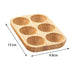 Stylish Double Layer Wooden Egg Organizer for Chic Kitchen Decor