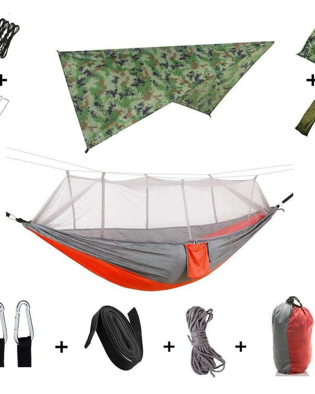 Premium Explorer's Hammock Kit - All-in-One Outdoor Survival Gear