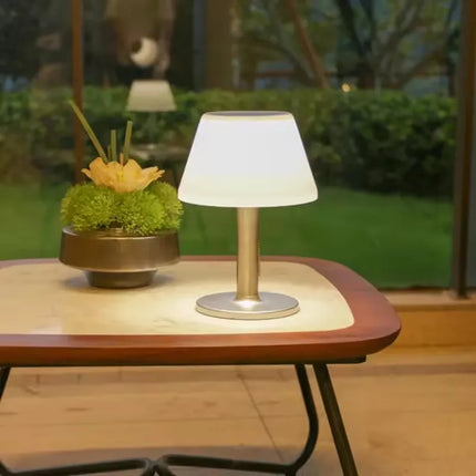 Solar Mushroom Table Lamp | Dimmable, Warm Light, Indoor & Outdoor