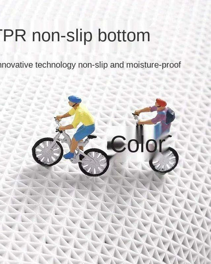 Sumptuous Soft Fiber Bath Mat - Elevate Your Bathing Experience