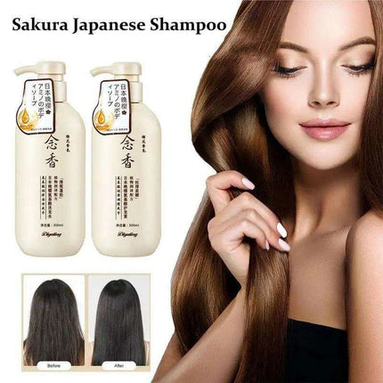 Sakura Blossom Amino Infused Hair Renewal Shampoo - Très Elite