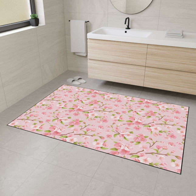 Sakura Blossom Luxe Safety Rug - Transform Your Home with Elegance