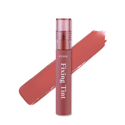 Salmon Brick Hydrating Matte Lip Stain - Smudge-Proof Color for All-Day Wear
