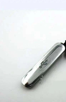 Samsung Galaxy S5 Elegant Dual Tone Waterproof USB Charging Port Dust Plug Cover - Gold & Silver Edition