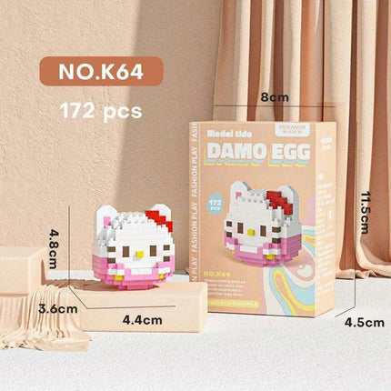 Sanrio Character Building Block Set - Whimsical Decor and Creative Play for Girls - Très Elite