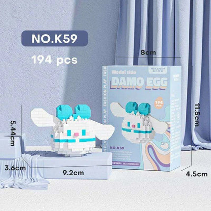 Sanrio Character Building Block Set - Whimsical Decor and Creative Play for Girls - Très Elite