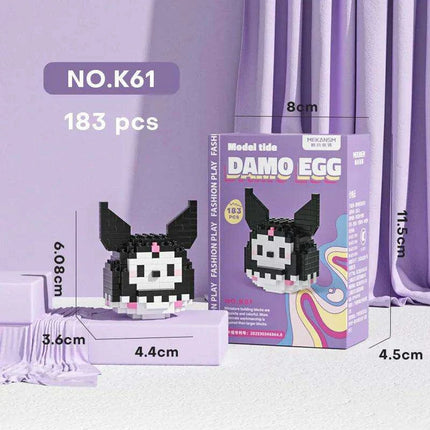 Sanrio Character Building Block Set - Whimsical Decor and Creative Play for Girls - Très Elite