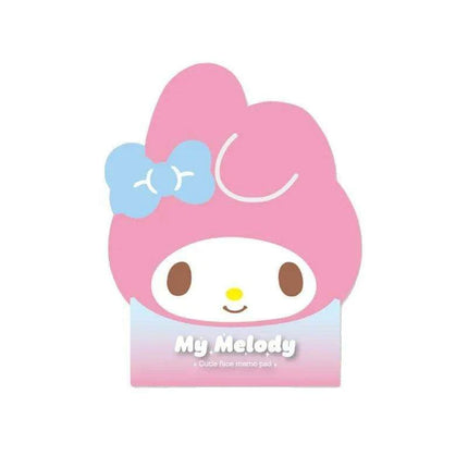 Sanrio Character Shaped Note Pad - 50 Cute Reminder Notes for Everyday Use - Très Elite