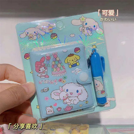 Sanrio Charming Mini Journal Collection - My Melody, Kuromi, Cinnamoroll - Pocket-Sized Notebook Set - Très Elite
