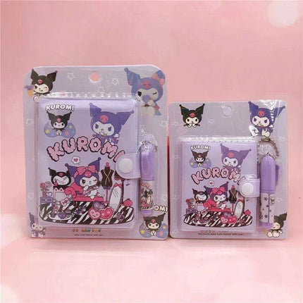 Sanrio Charming Mini Journal Collection - My Melody, Kuromi, Cinnamoroll - Pocket-Sized Notebook Set - Très Elite