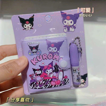 Sanrio Charming Mini Journal Collection - My Melody, Kuromi, Cinnamoroll - Pocket-Sized Notebook Set - Très Elite