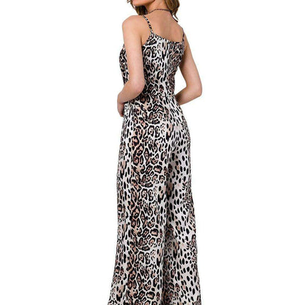 Satin Summer Chic Jumpsuit - Très Elite