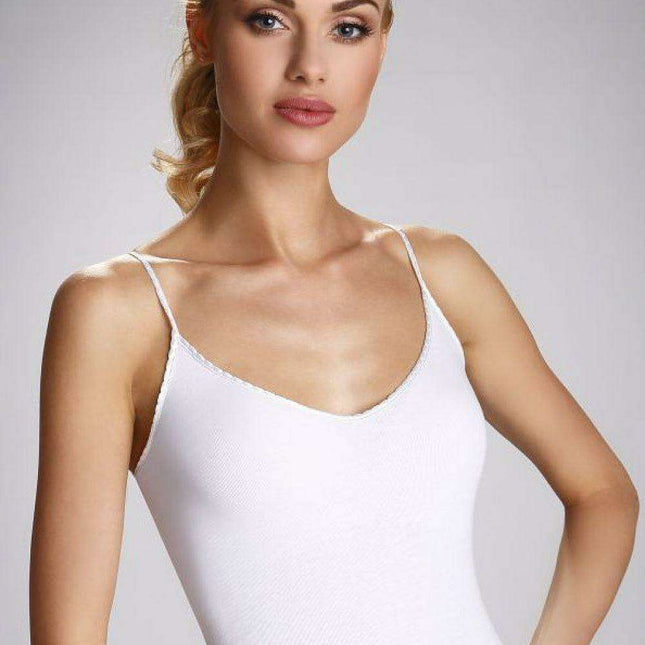 Satin-Trimmed Cotton Cami: The Ultimate Layering Essential