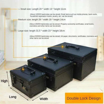Savings Security Vault - Combination Lock Storage Box for All Ages - Très Elite